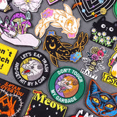 Bügelaufkleber - Opossum Trash